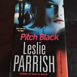 Pitch Black Leslie Parrish Paperback - Black CATs Series Romantic Suspense